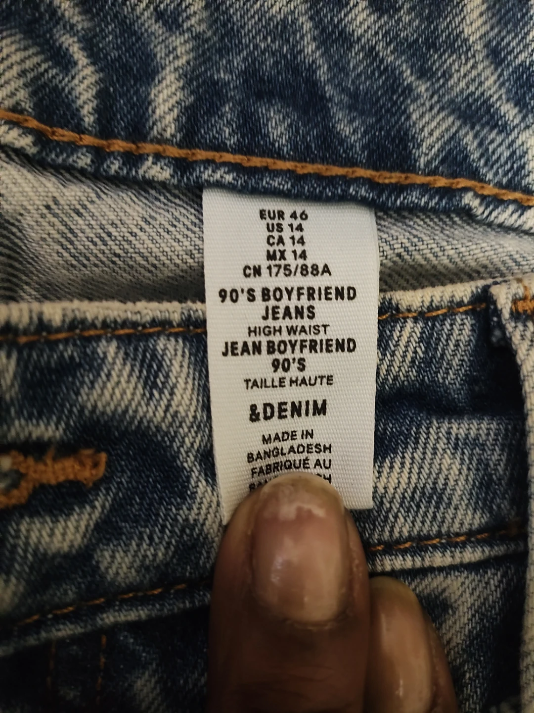 H&M 90's Boyfriend Jeans High Waist - photo 4