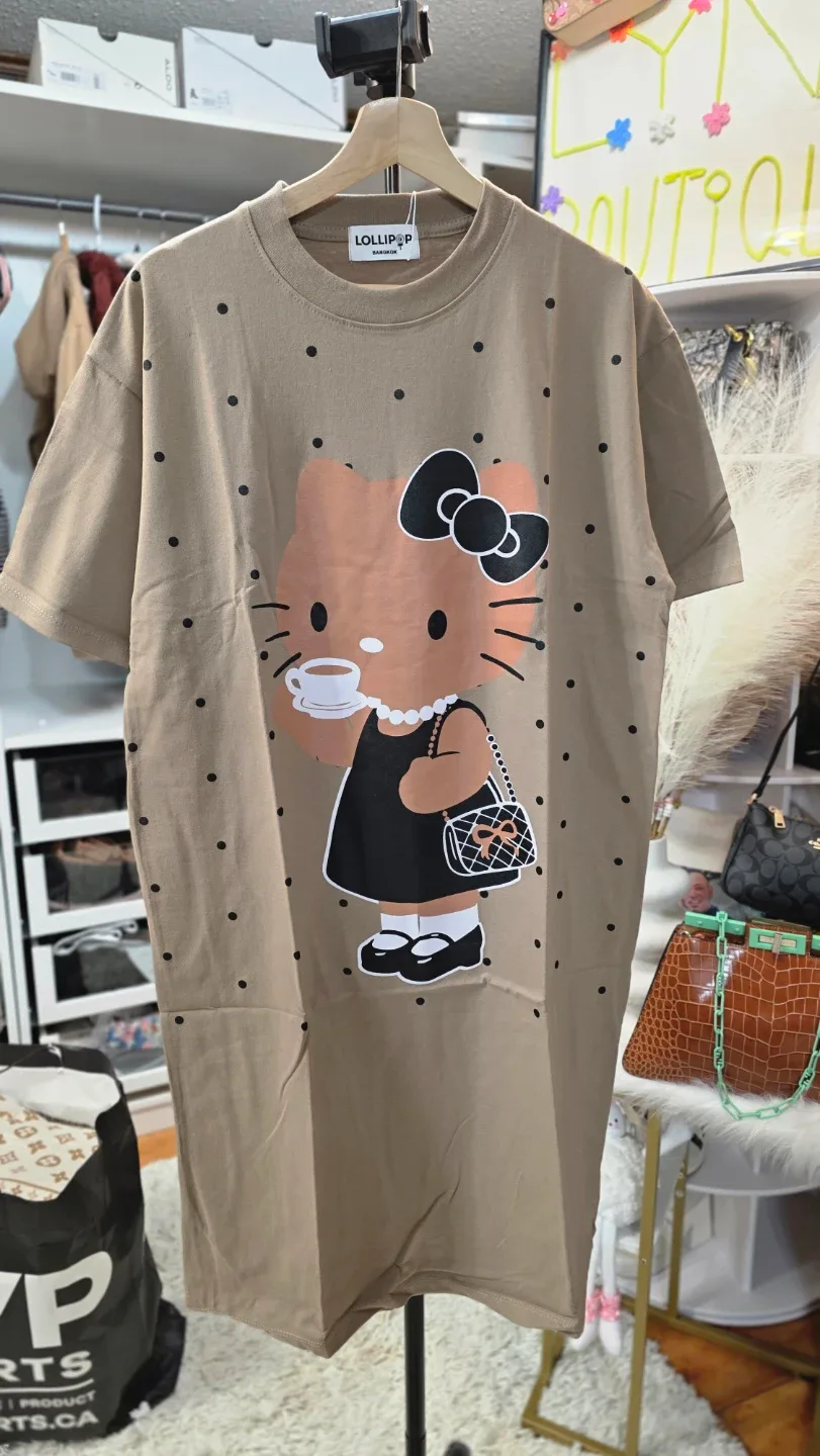 Lollipop Hello Kitty T-Shirt Dress