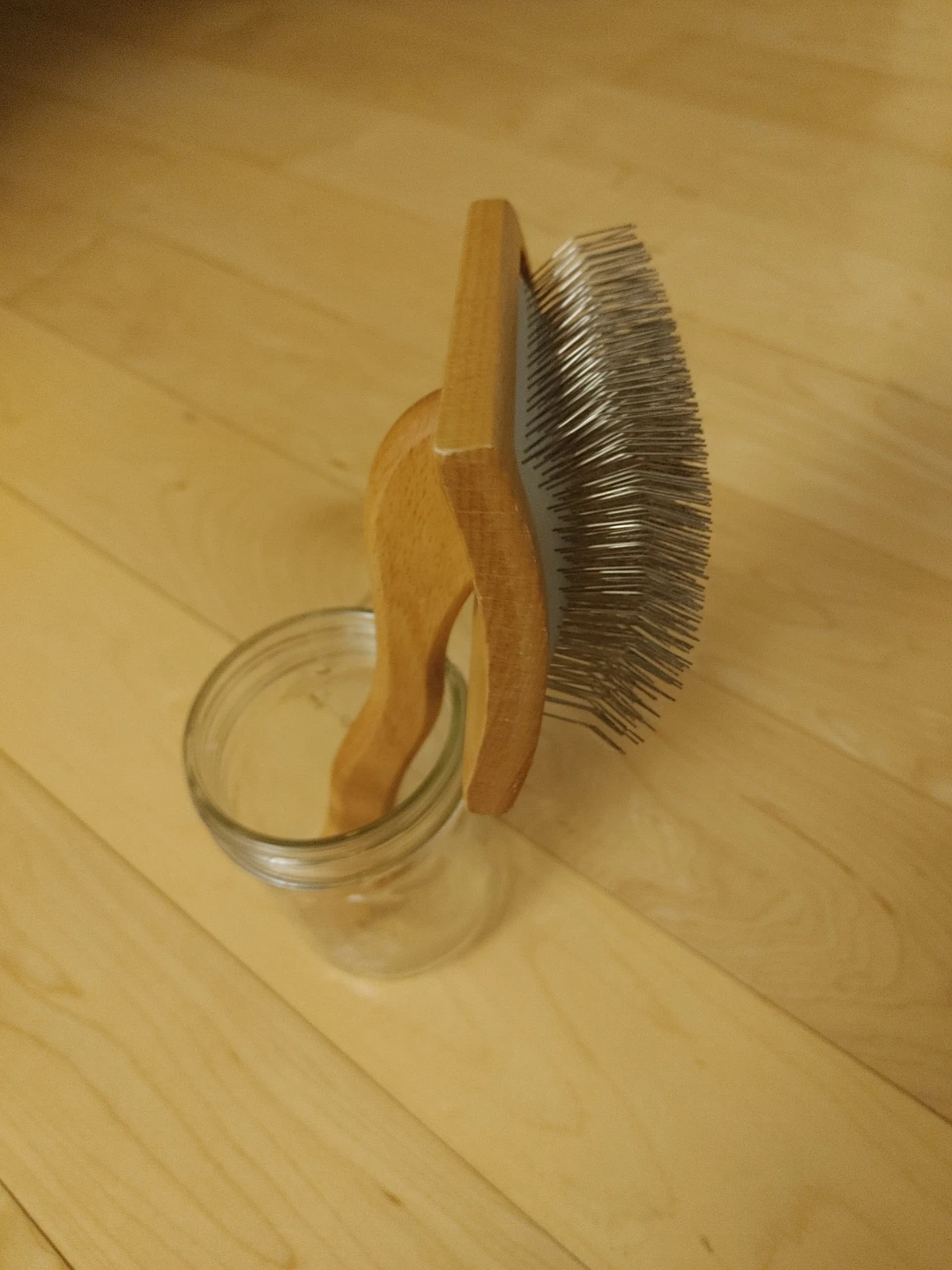 Wooden Pet Slicker Brush - photo 3