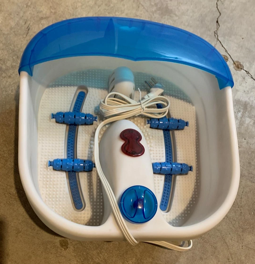 Foot Spa Massager with Rollers