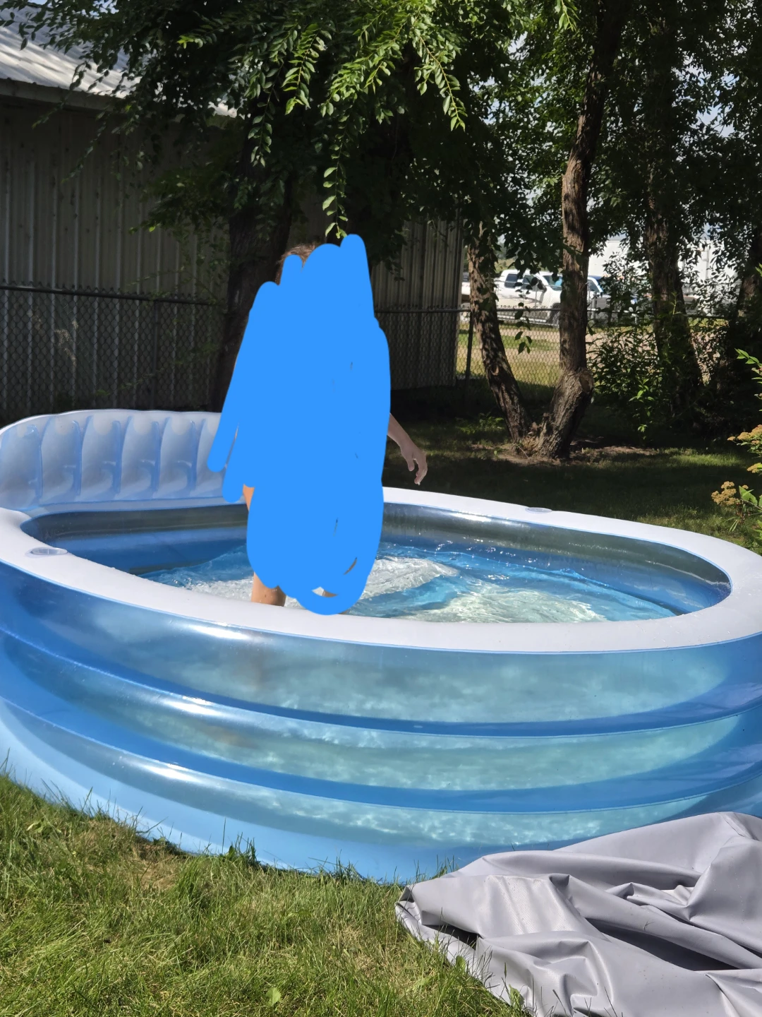 Intex Inflatable Pool with Back Seat - photo 4