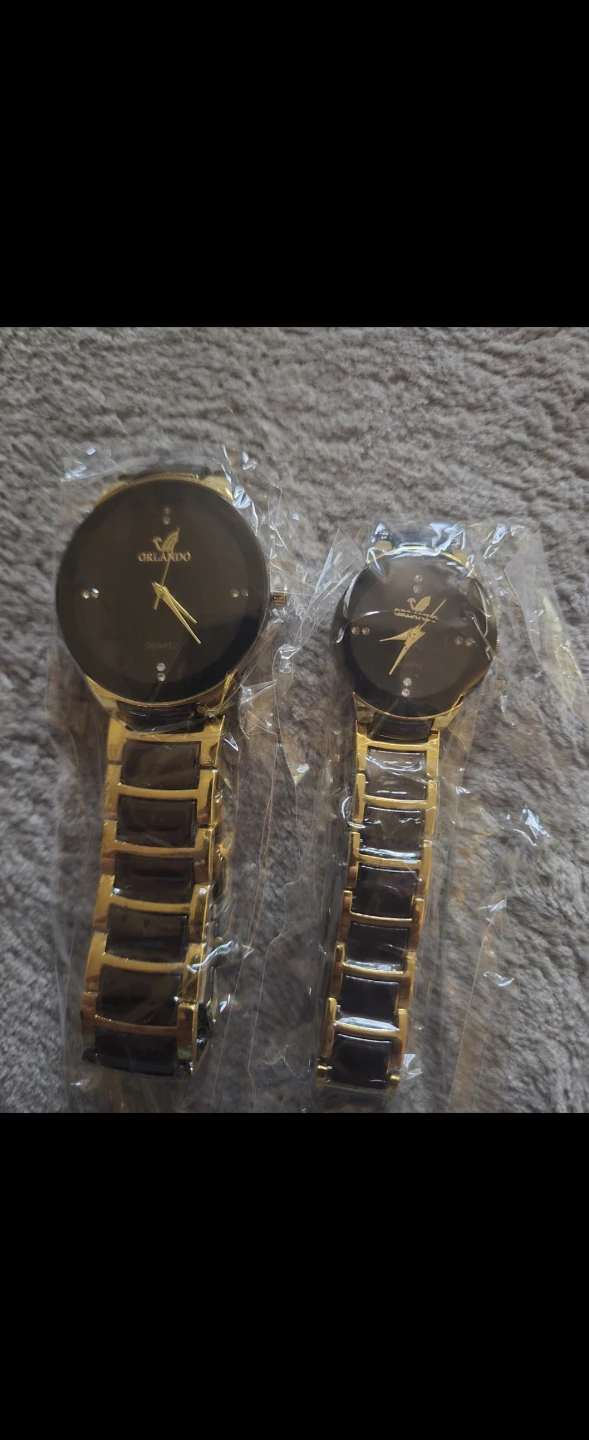 Orlando Quartz Watch Set - Gold Tone