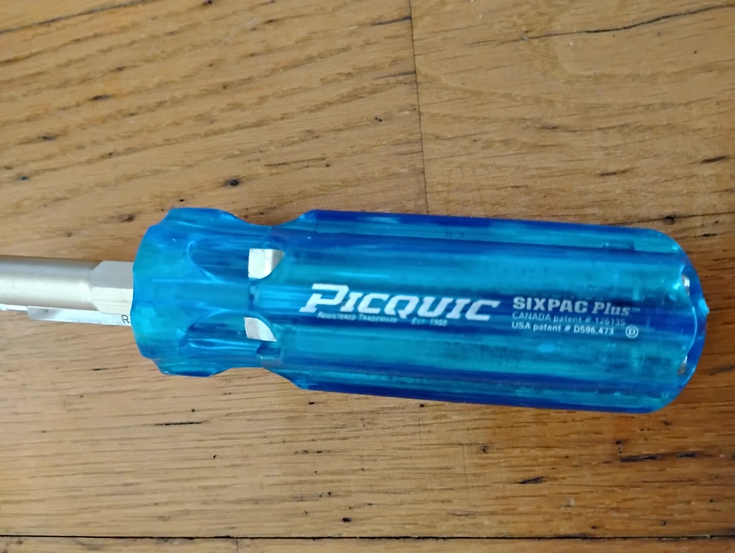PicQuic SIXPAC Plus Screwdriver Set