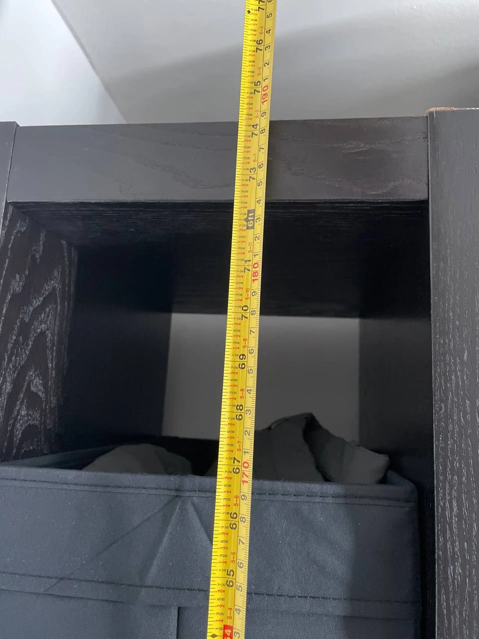 Black Bookshelf with 4 Shelves - photo 4