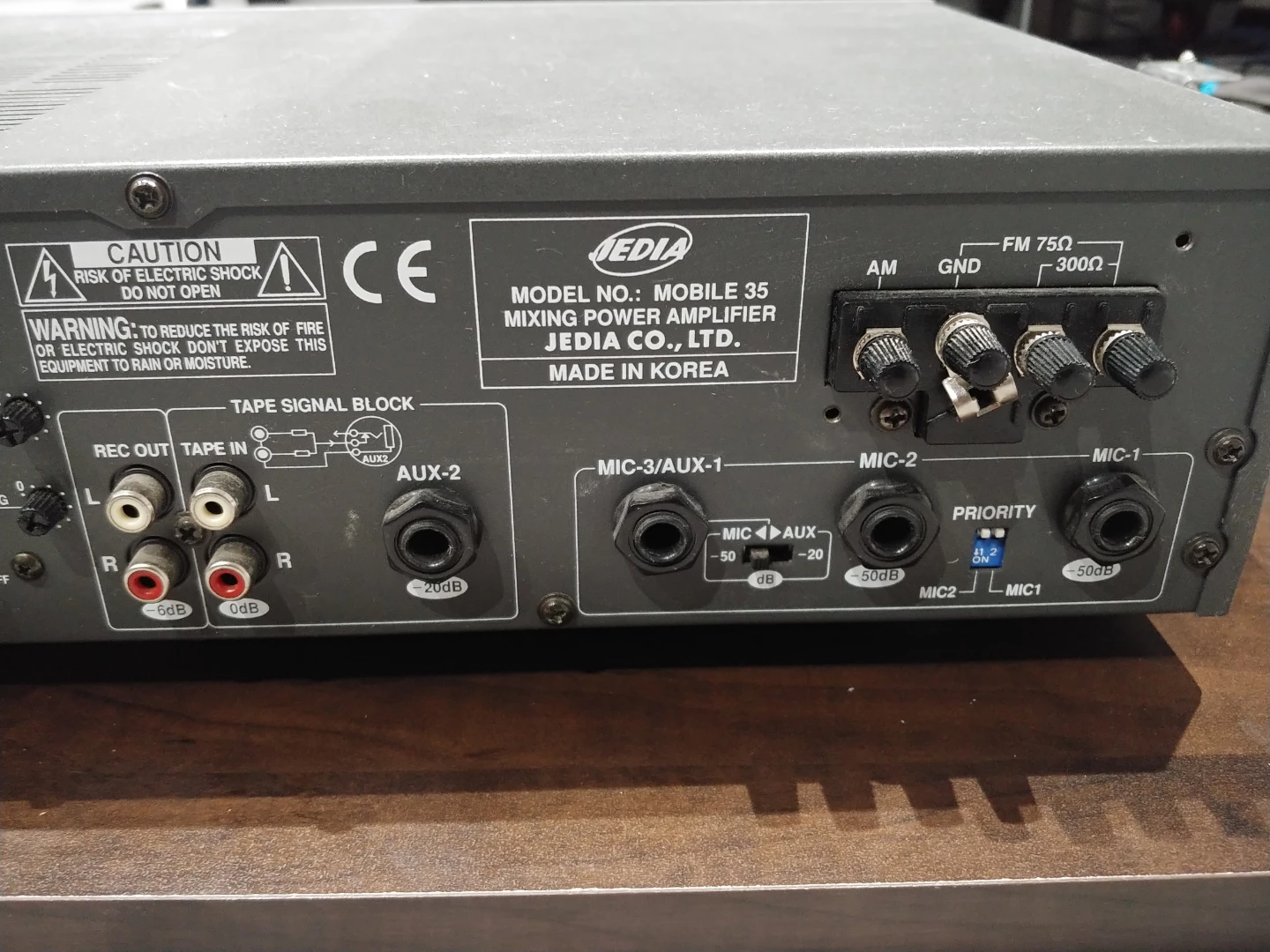 JEDIA MOBILE 35 Mixing Power Amplifier - photo 3