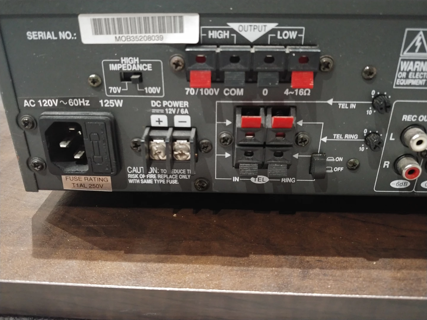 JEDIA MOBILE 35 Mixing Power Amplifier - photo 4