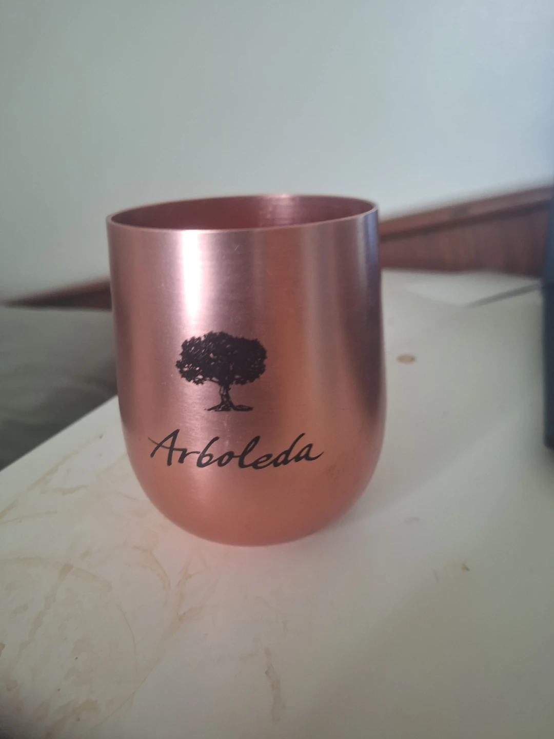 Arboleda Copper Stemless Wine Tumbler