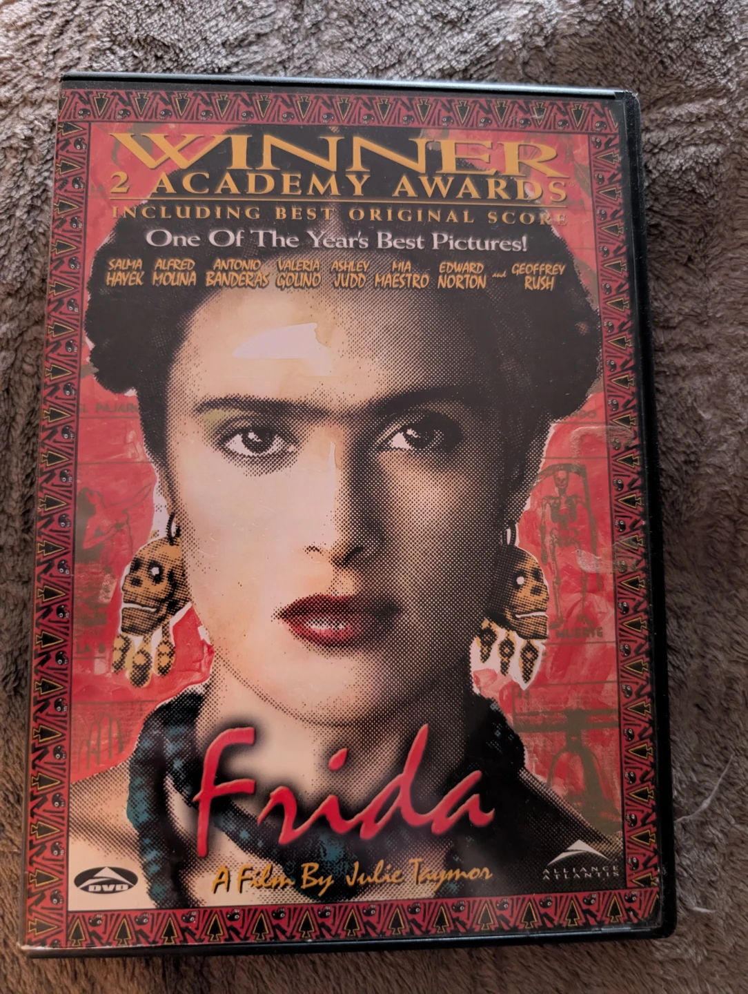 Frida DVD A Film By Julie Taymor
