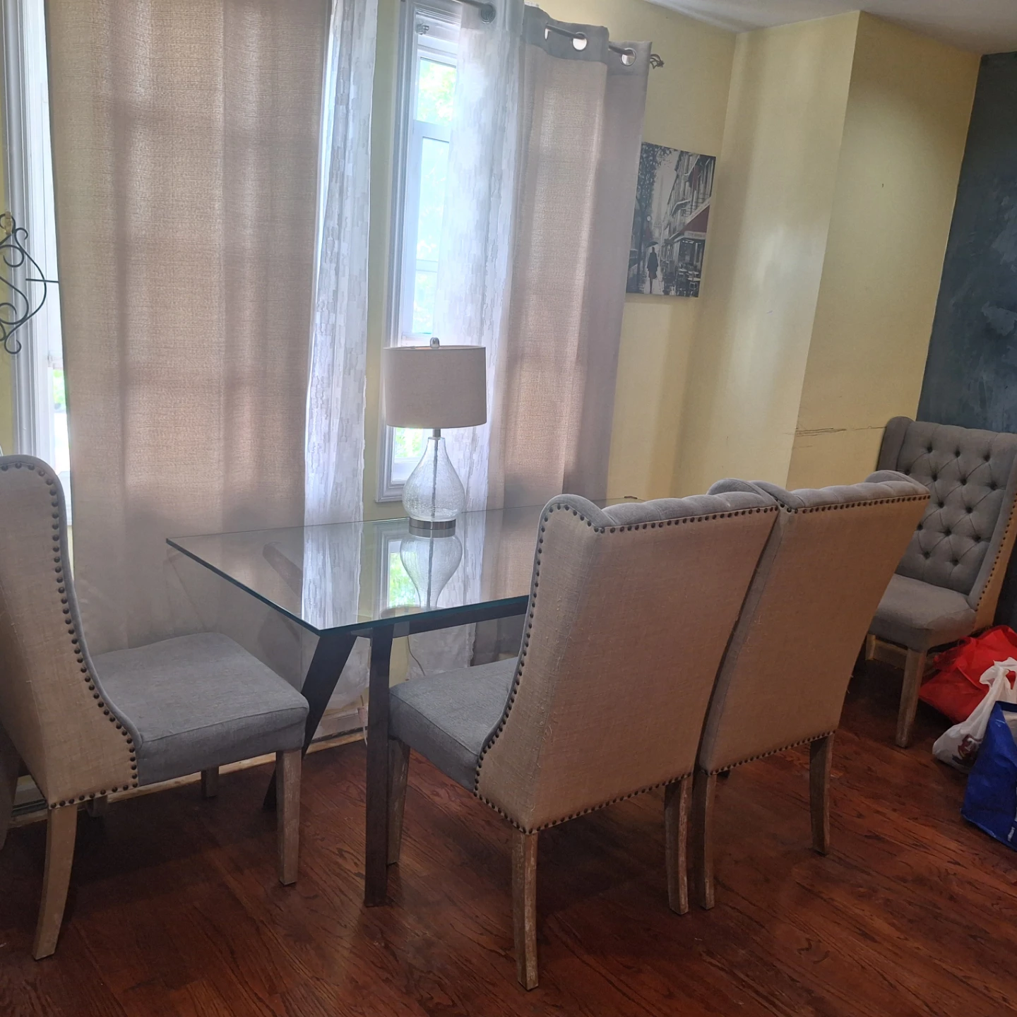 Tufted Upholstered Dining Chairs (Set of 4) - photo 2