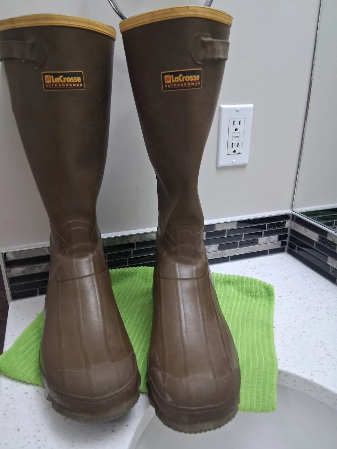 La Crosse Outfitter Waterproof Rubber Boots : 12.5