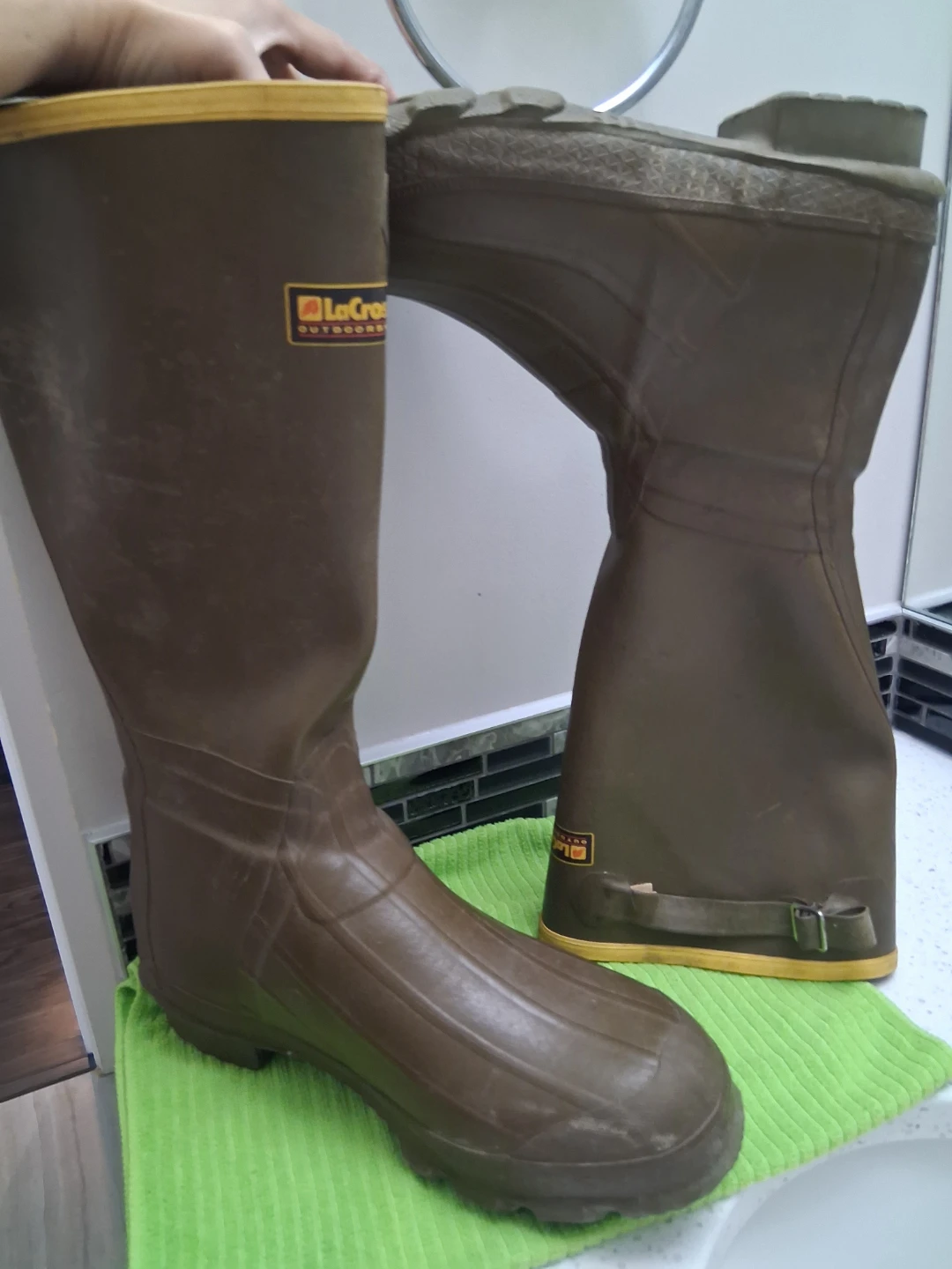 La Crosse Outfitter Waterproof Rubber Boots : 12.5 - photo 2