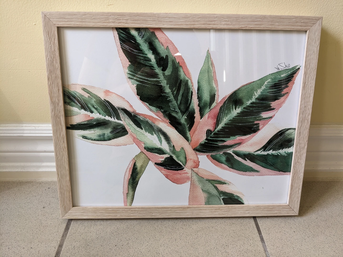 Set of 2 Framed Plant Art Prints wall decor - photo 4