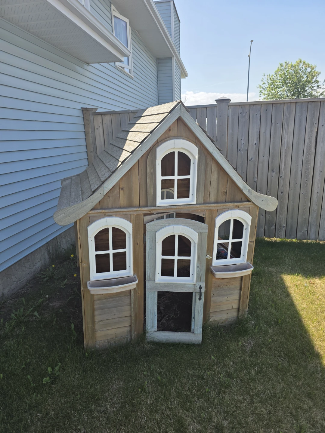 Wooden Playhouse for Kids