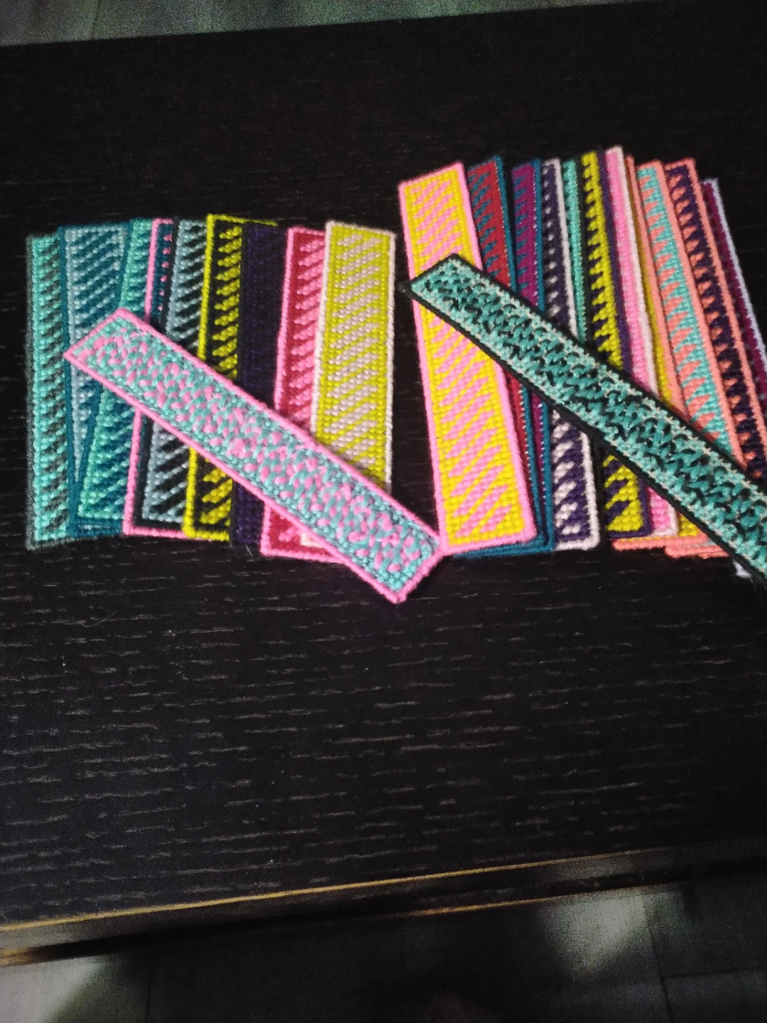 Handmade Plastic Canvas Bookmarks