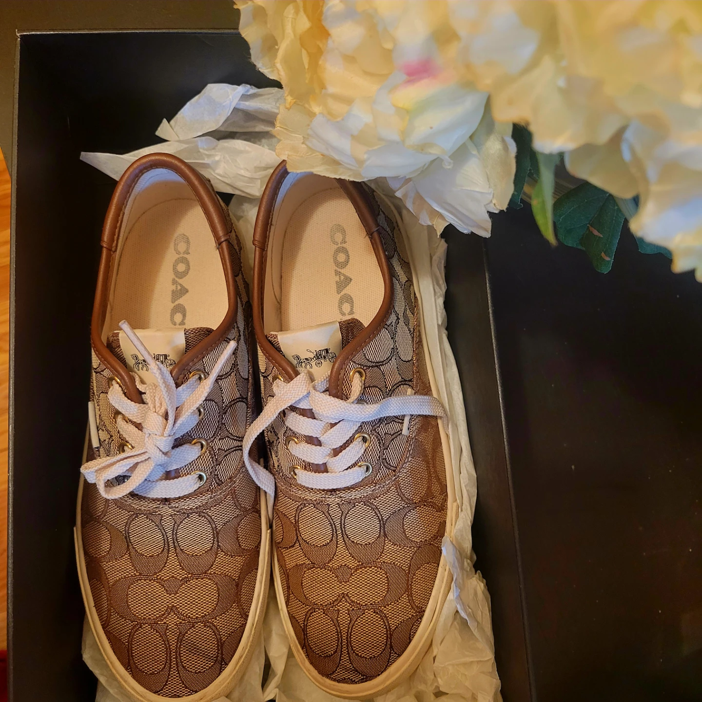 Coach Citysole Skate Khaki Sneakers Size 7.5 - photo 2