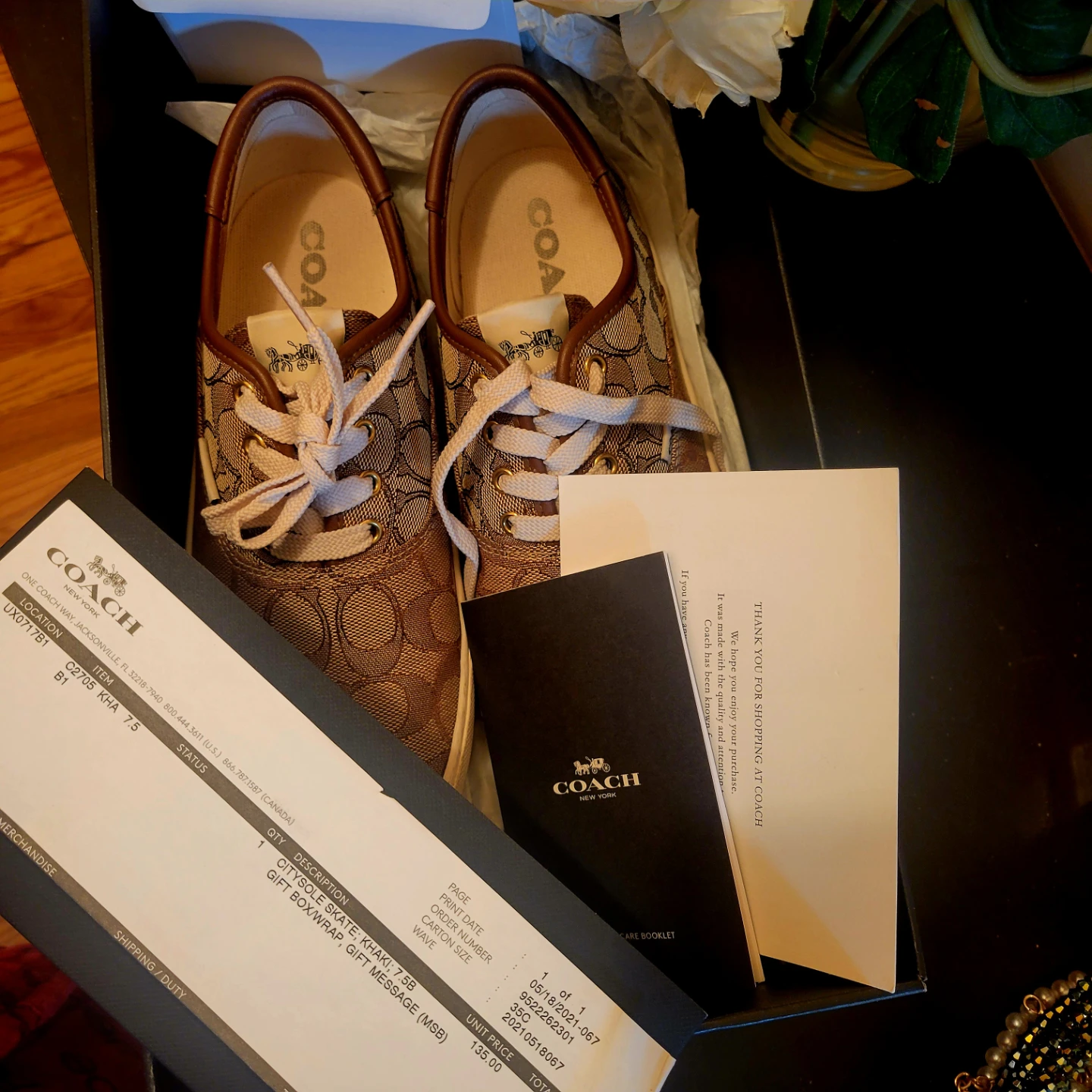 Coach Citysole Skate Khaki Sneakers Size 7.5 - photo 4