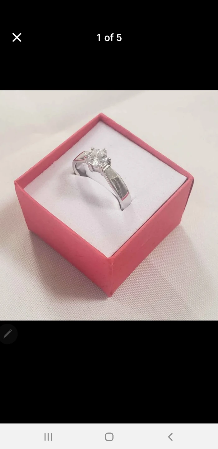 Like new 925 Real Silver Beautiful With Zirconia - photo 2