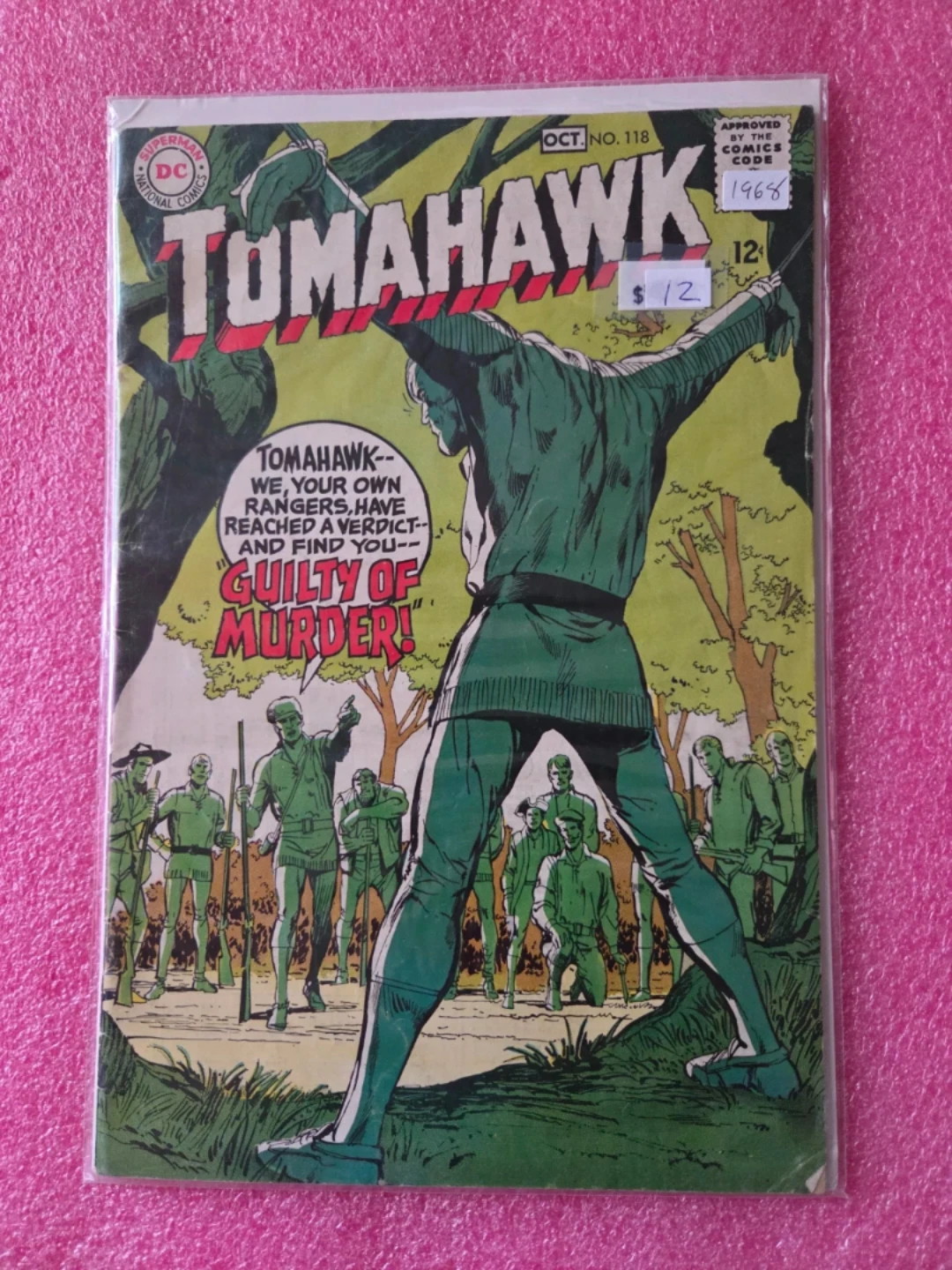 Tomahawk Comic Book Oct. No. 118