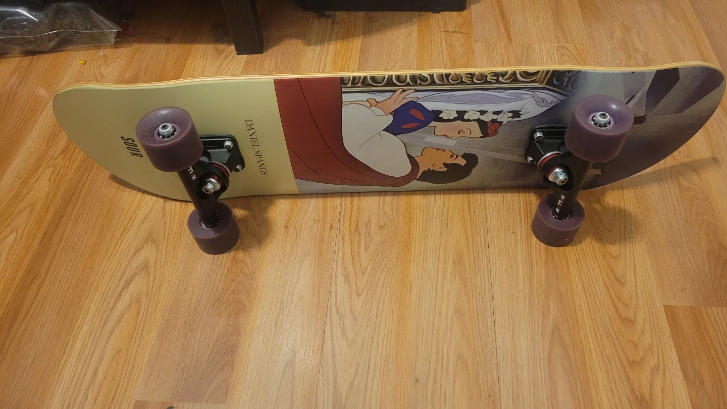 Sour Snow White Daniel Spangs Skateboard - photo 2