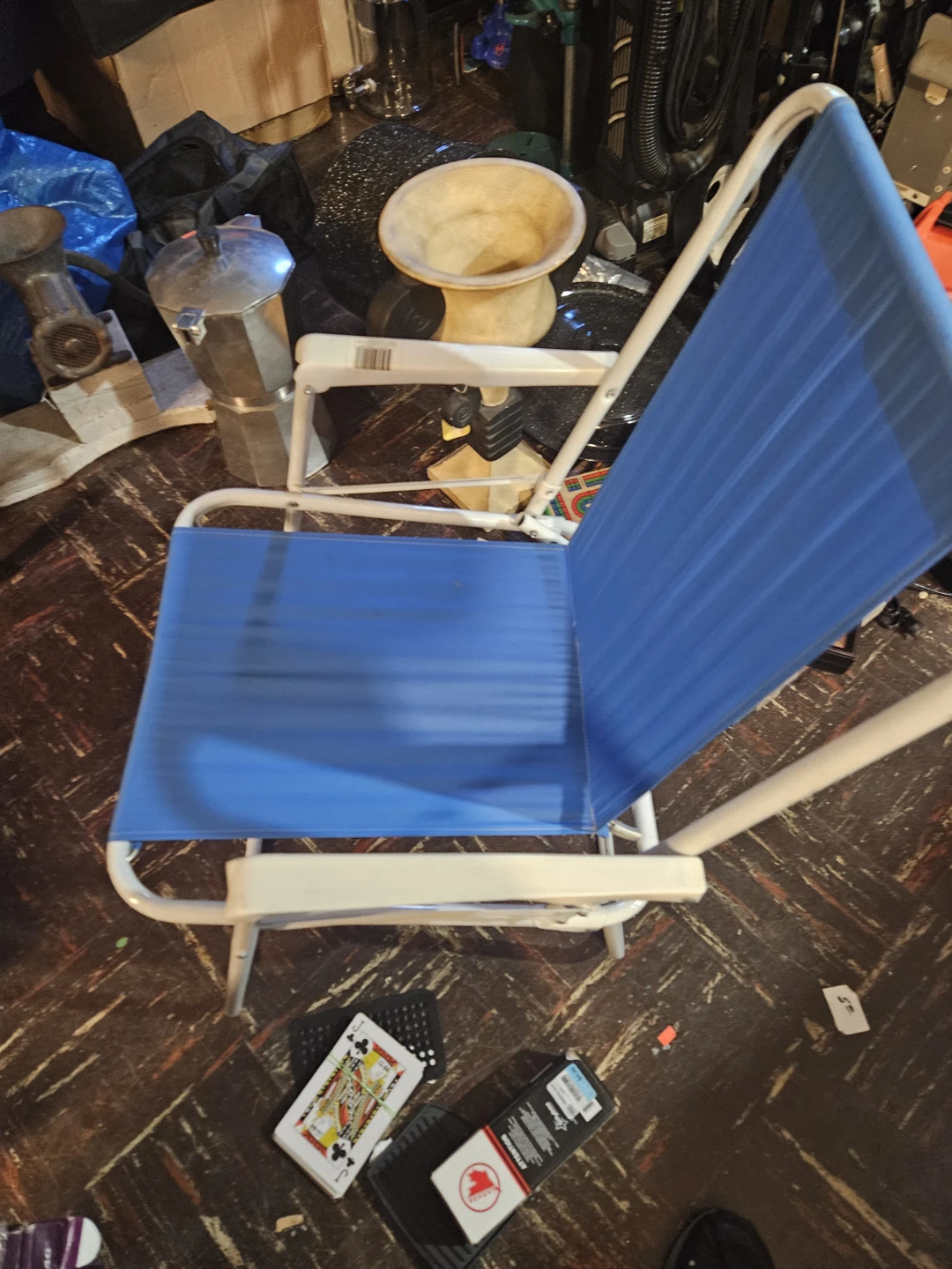 Blue Folding Beach Chair - photo 5