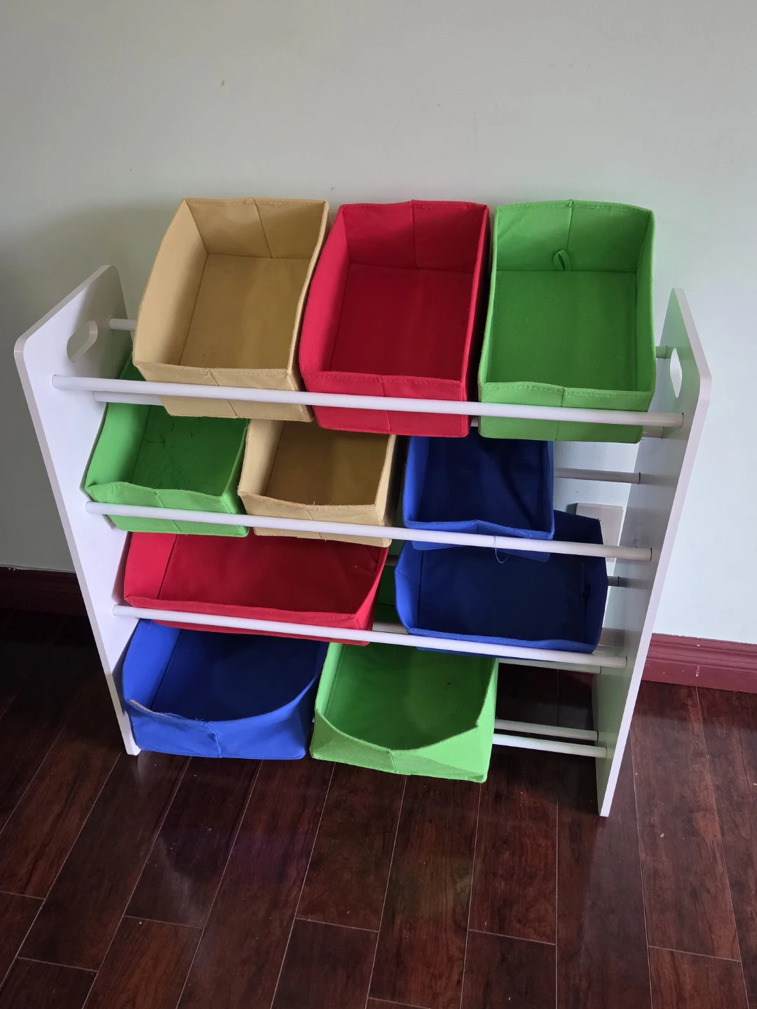 Kids Toy Storage Organizer Shelf with 9 Bins