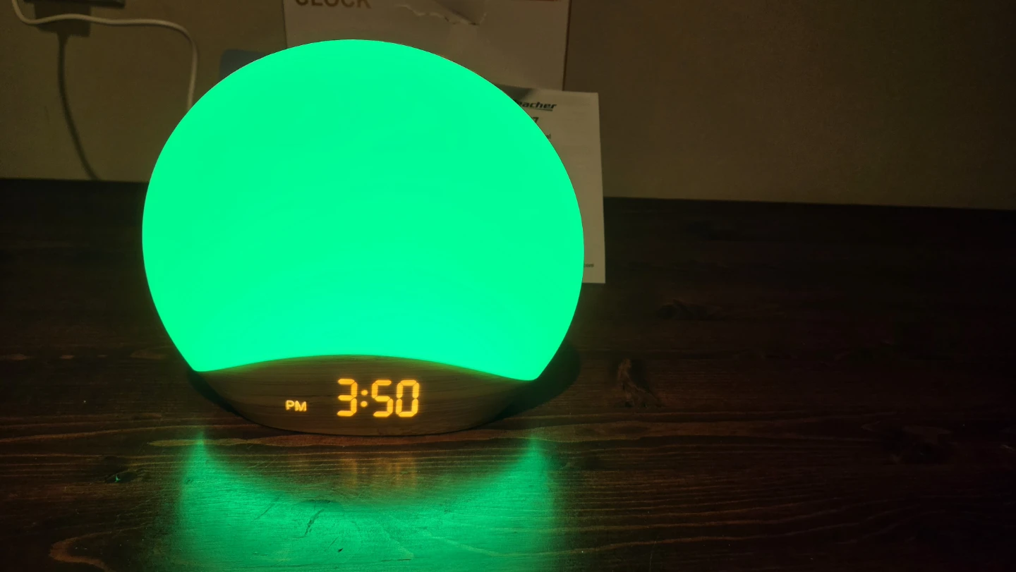 BRAND NEW Sunrise Alarm Clock Model R7 - photo 4