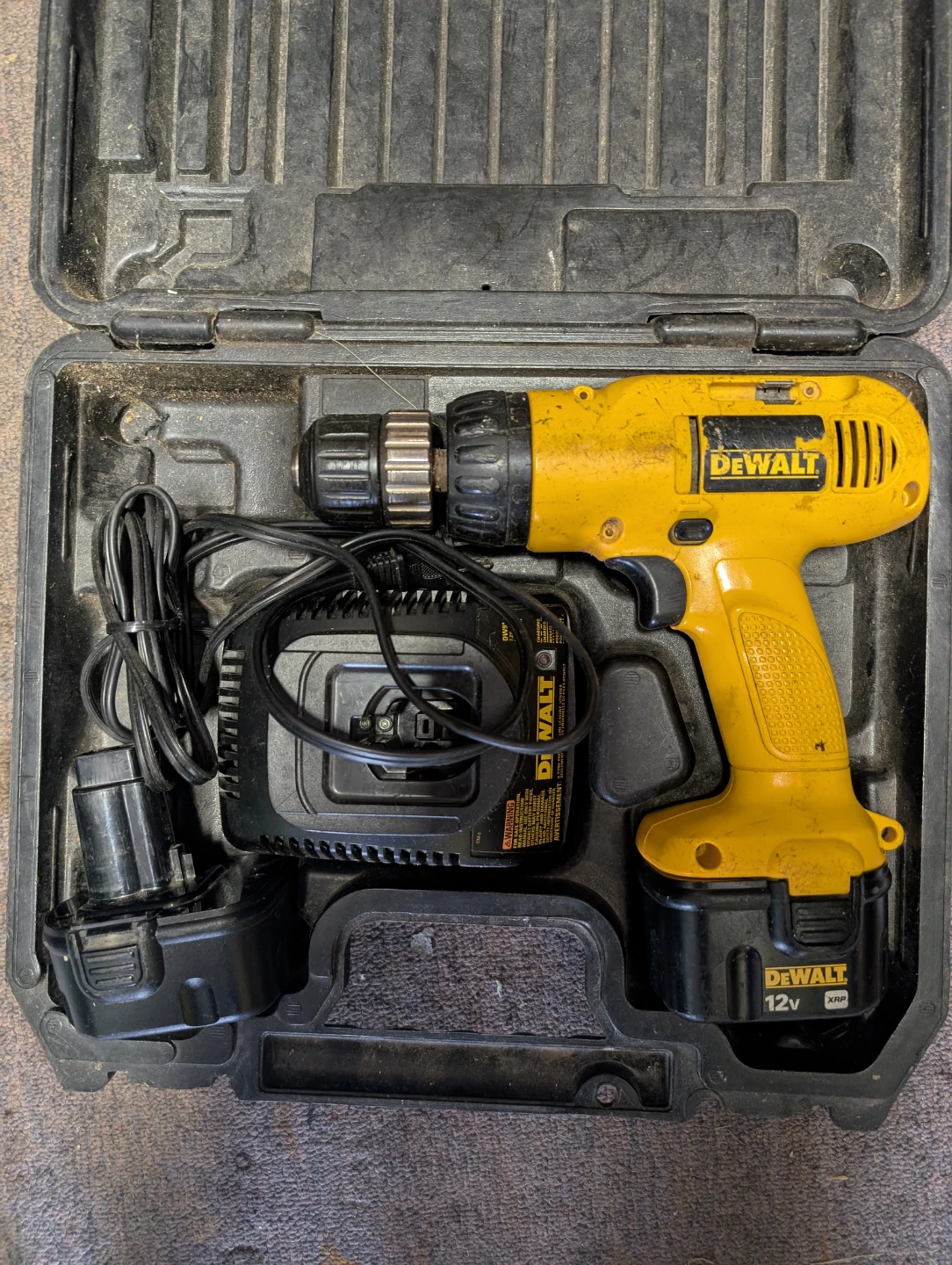 DeWalt 12V Cordless Drill with Charger and Batteries - photo 3