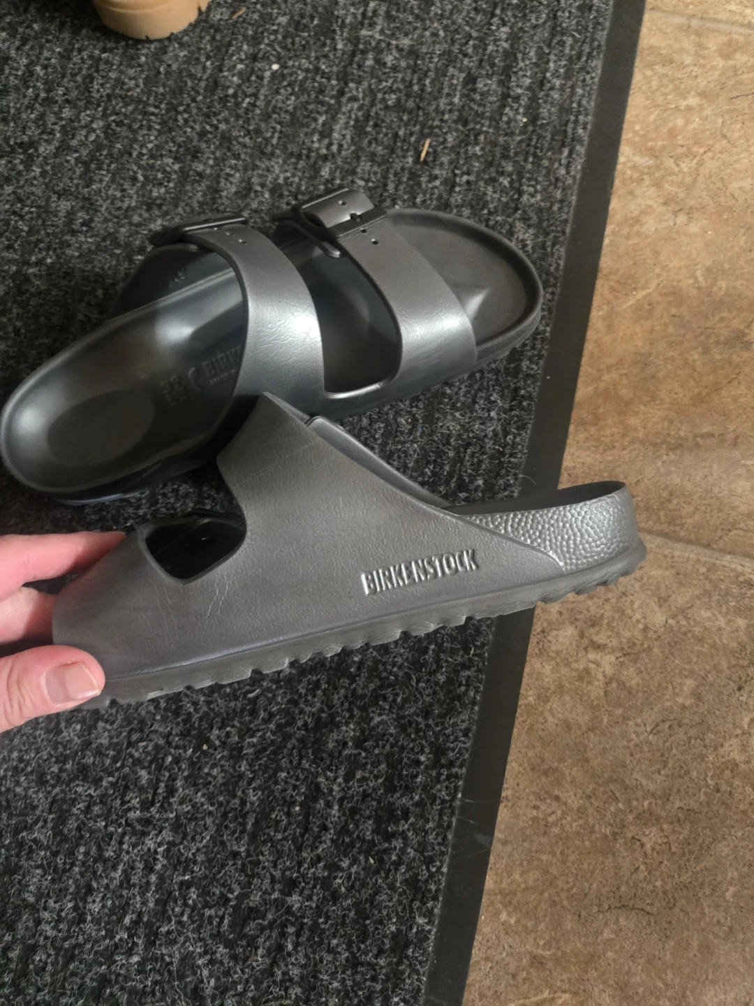 Birkenstock Arizona Sandals - Silver - photo 2