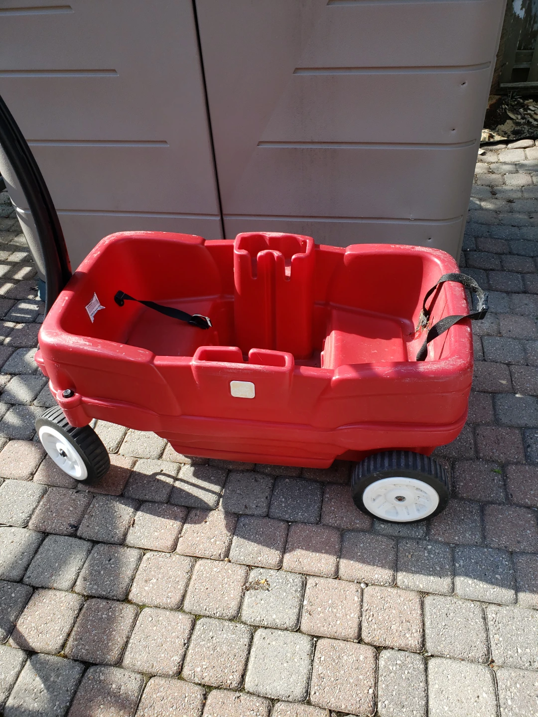 Red Plastic Wagon