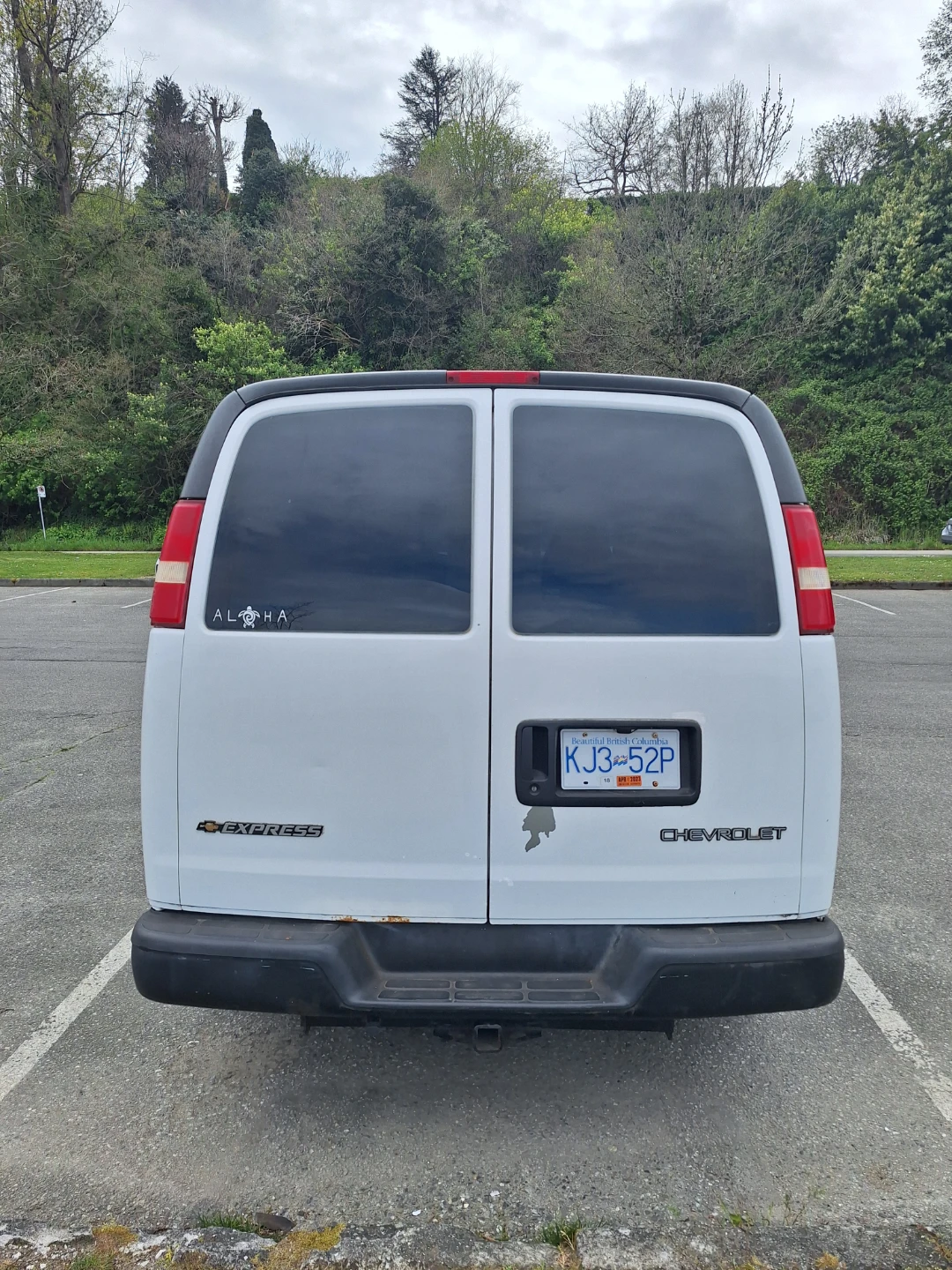 White Chevrolet Express Cargo Van 2005 - photo 5