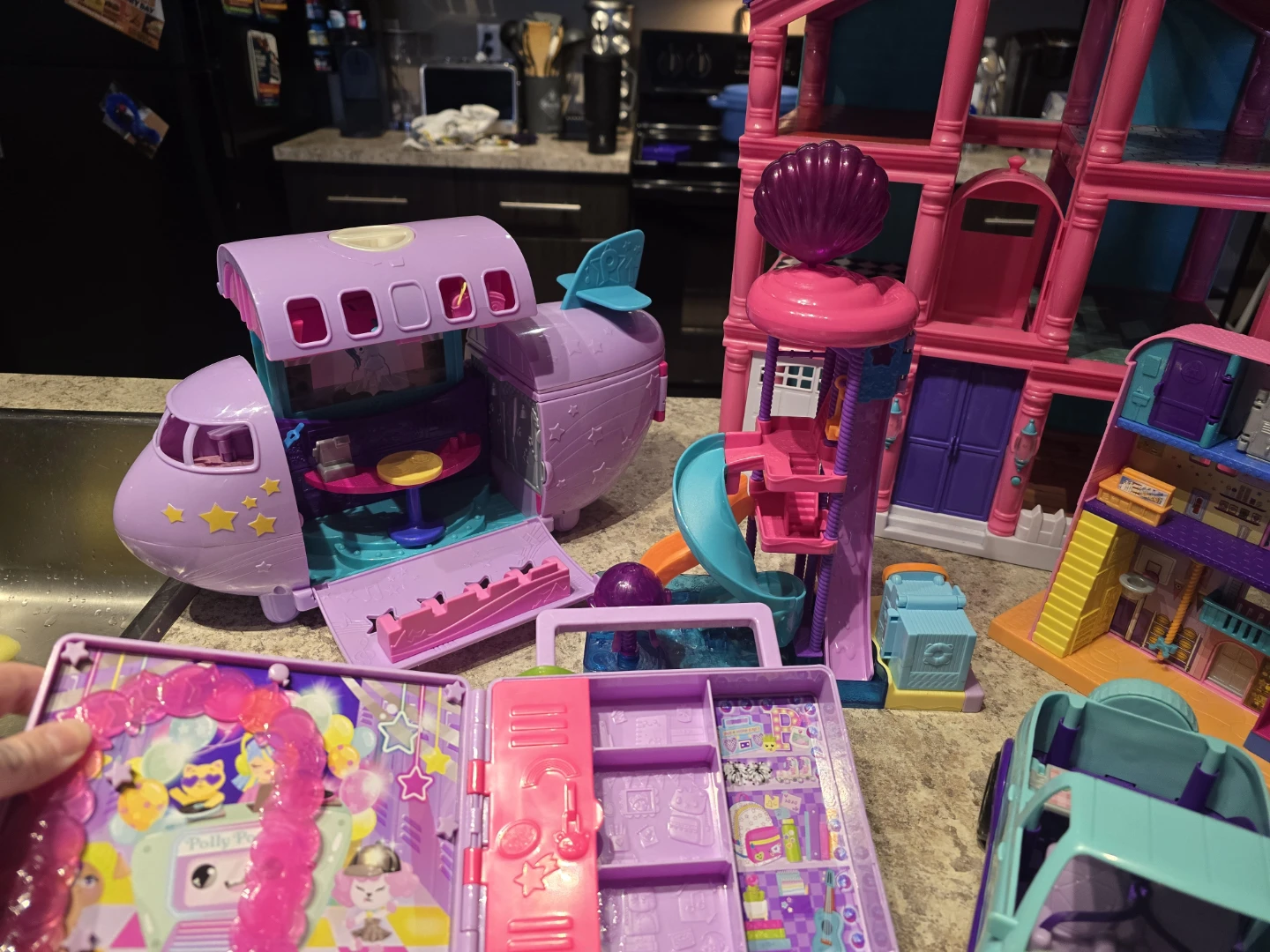 Polly Pocket - House, cars, minis & more - photo 3