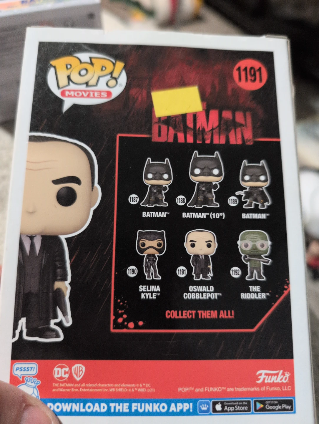Funko Pop! The Batman Oswald Cobblepot #1191 Vinyl Figure - photo 2