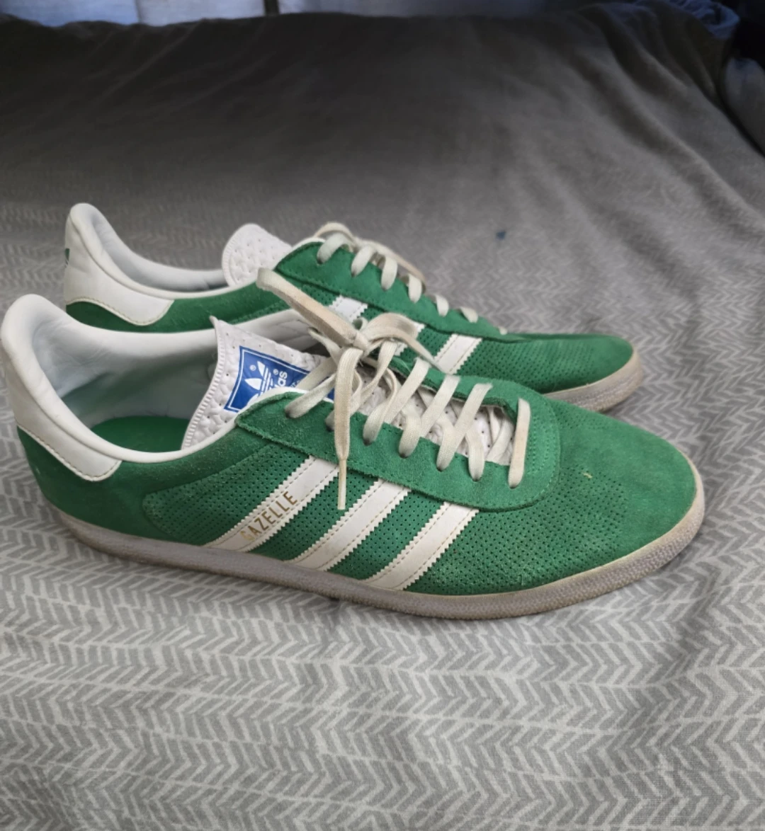Adidas Gazelle Green Suede Sneakers - photo 3