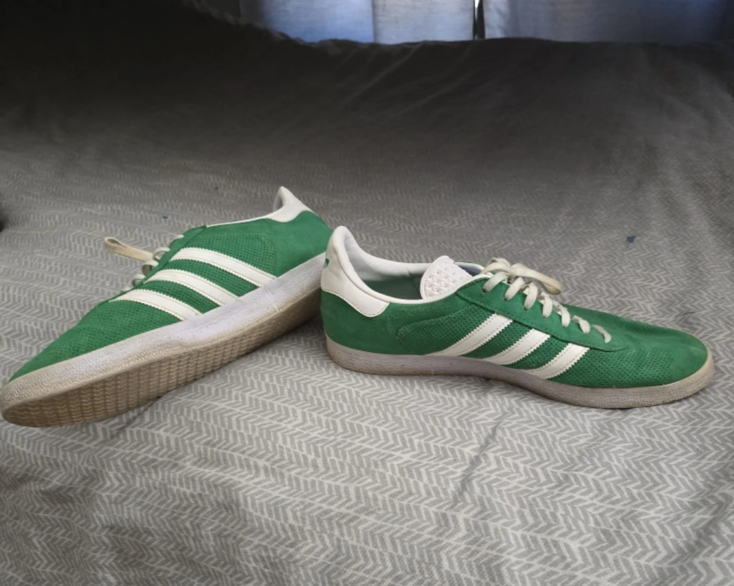Adidas Gazelle Green Suede Sneakers - photo 4