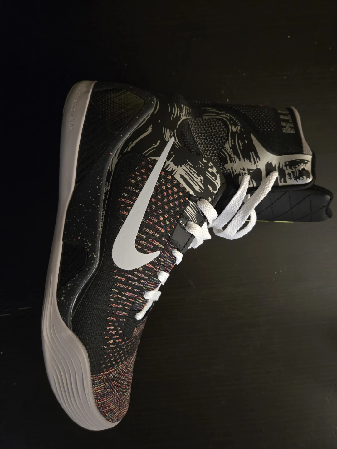 Nike Kobe 9 Elite Multicolor High Top Sneakers