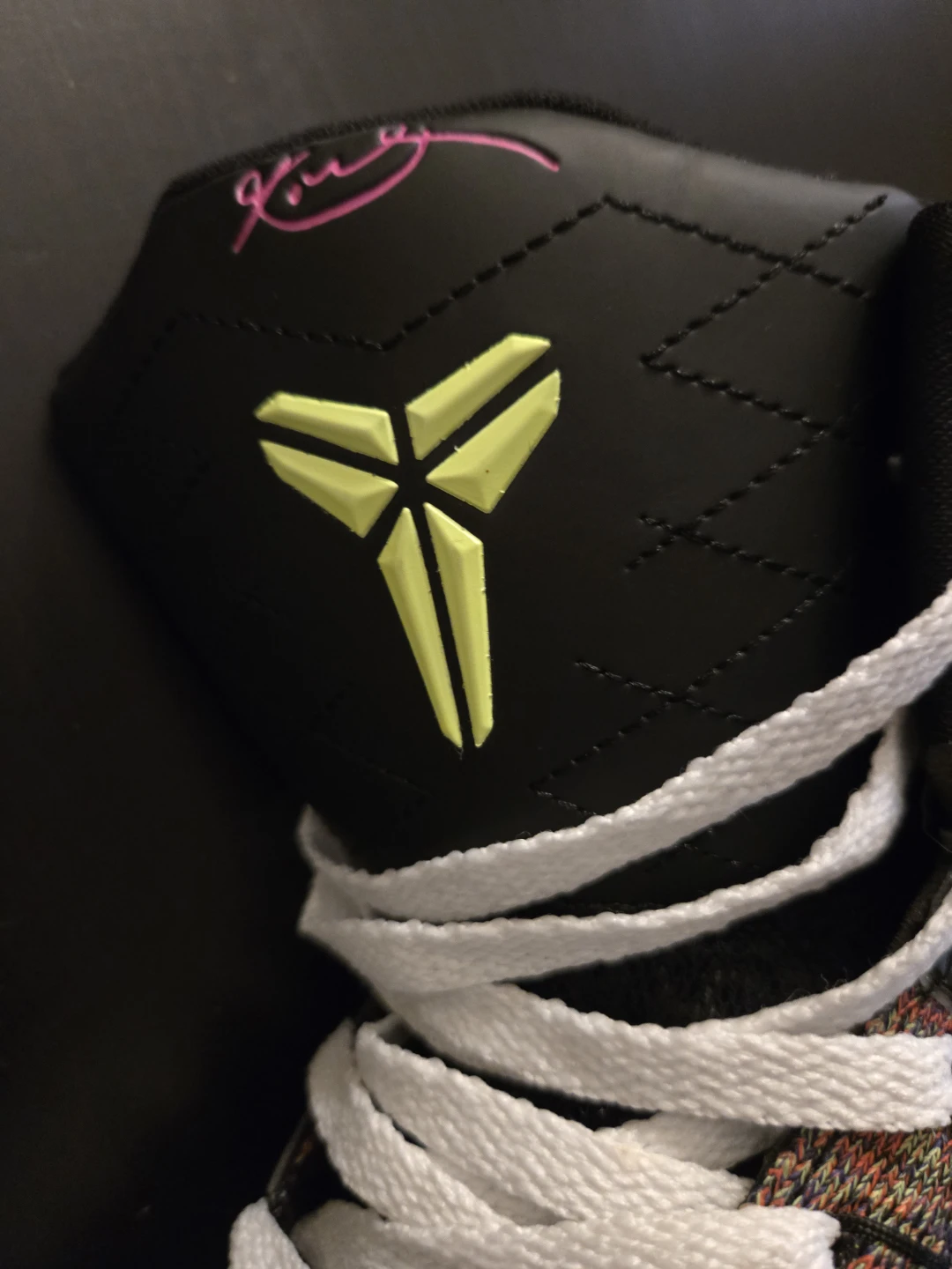Nike Kobe 9 Elite Multicolor High Top Sneakers - photo 4