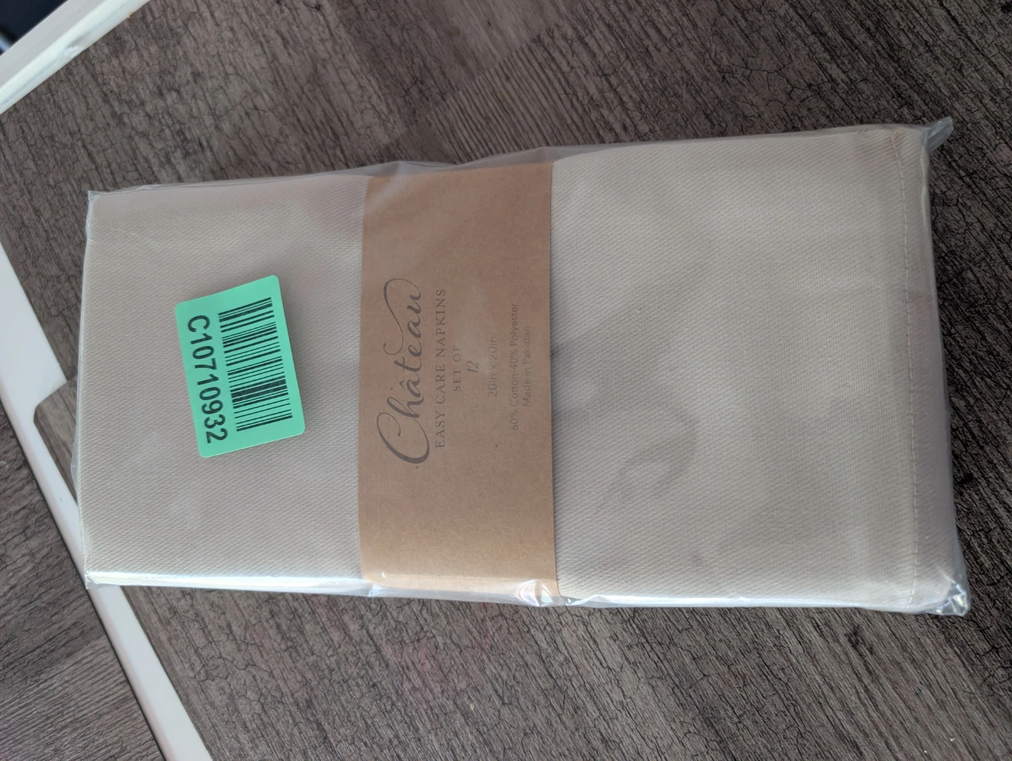 Chateau Easy Care Napkins with Flower Holders - photo 2