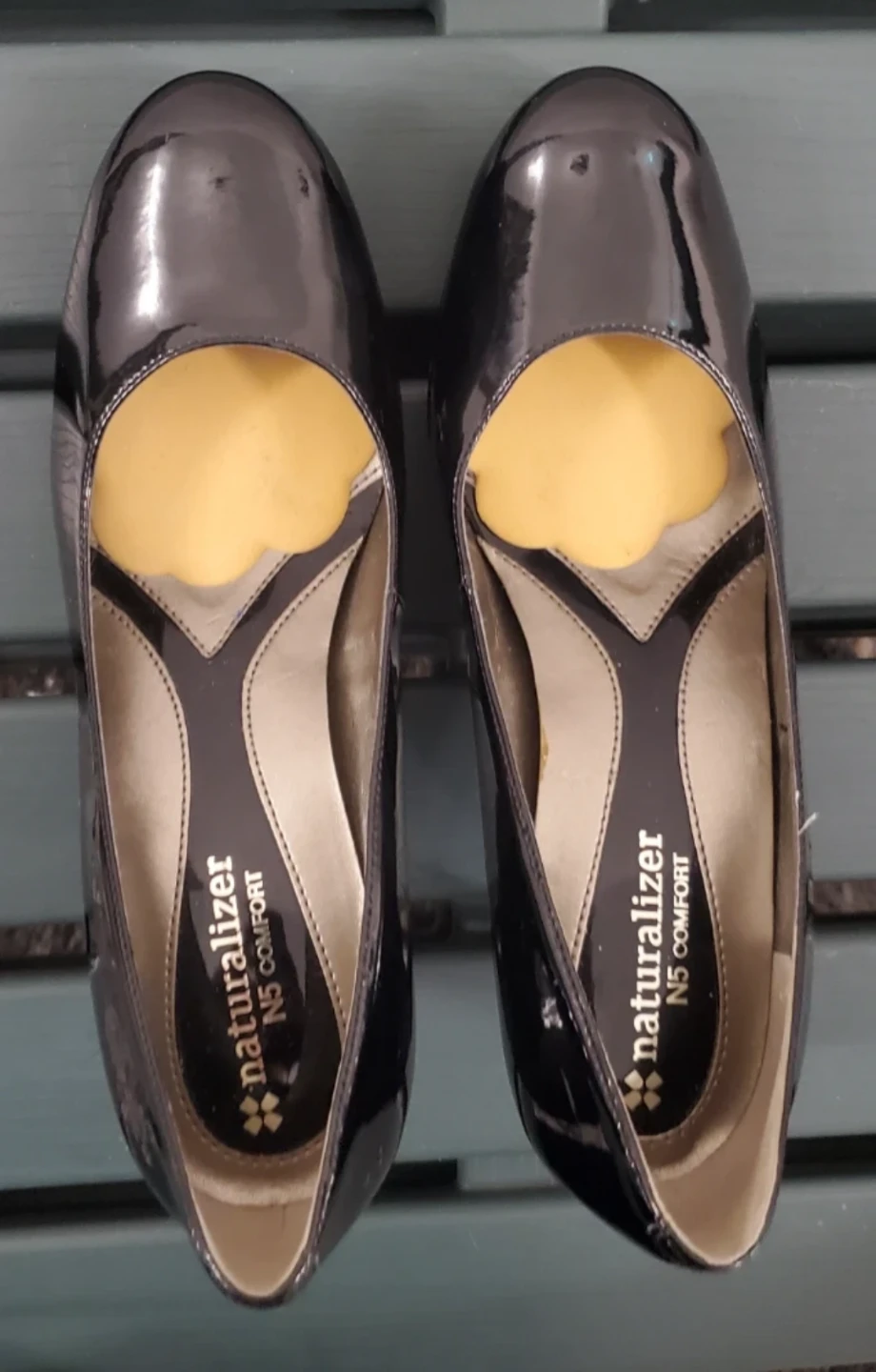 Naturalizer N5 Comfort Black Patent Heels - US Size 6M