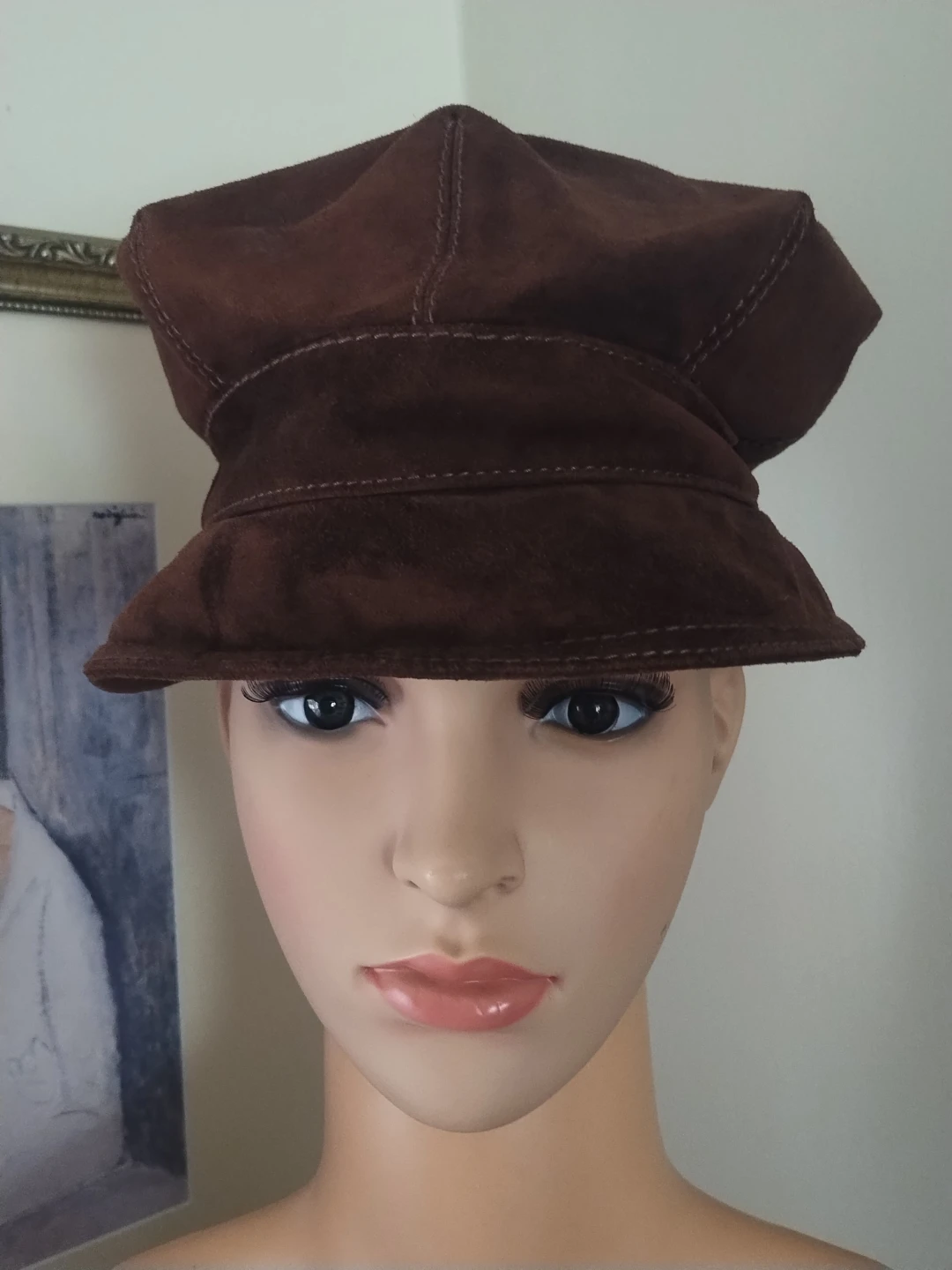 Helen Kaminski Brown Suede Hat - photo 5
