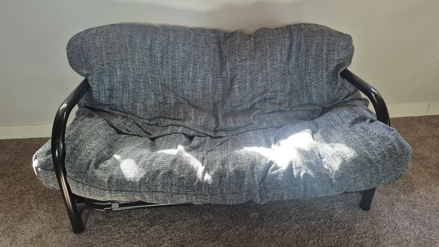Grey Futon Sofa Bed Frame