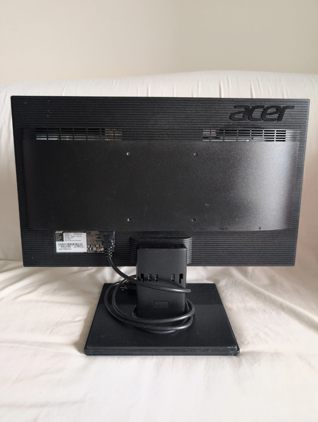 Acer V206HQL Monitor - photo 2