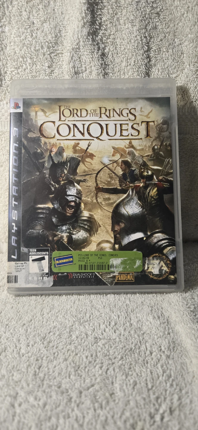 The Lord of the Rings: Conquest PS3 Video Game