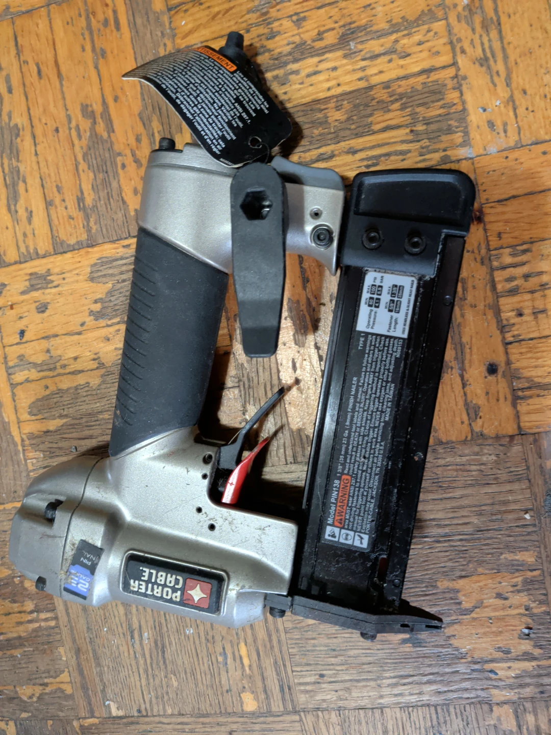 Porter Cable Pneumatic Brad Nailer - photo 2