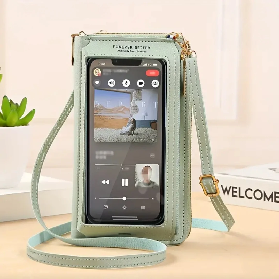 Green Phone Crossbody Bag *Brand New*