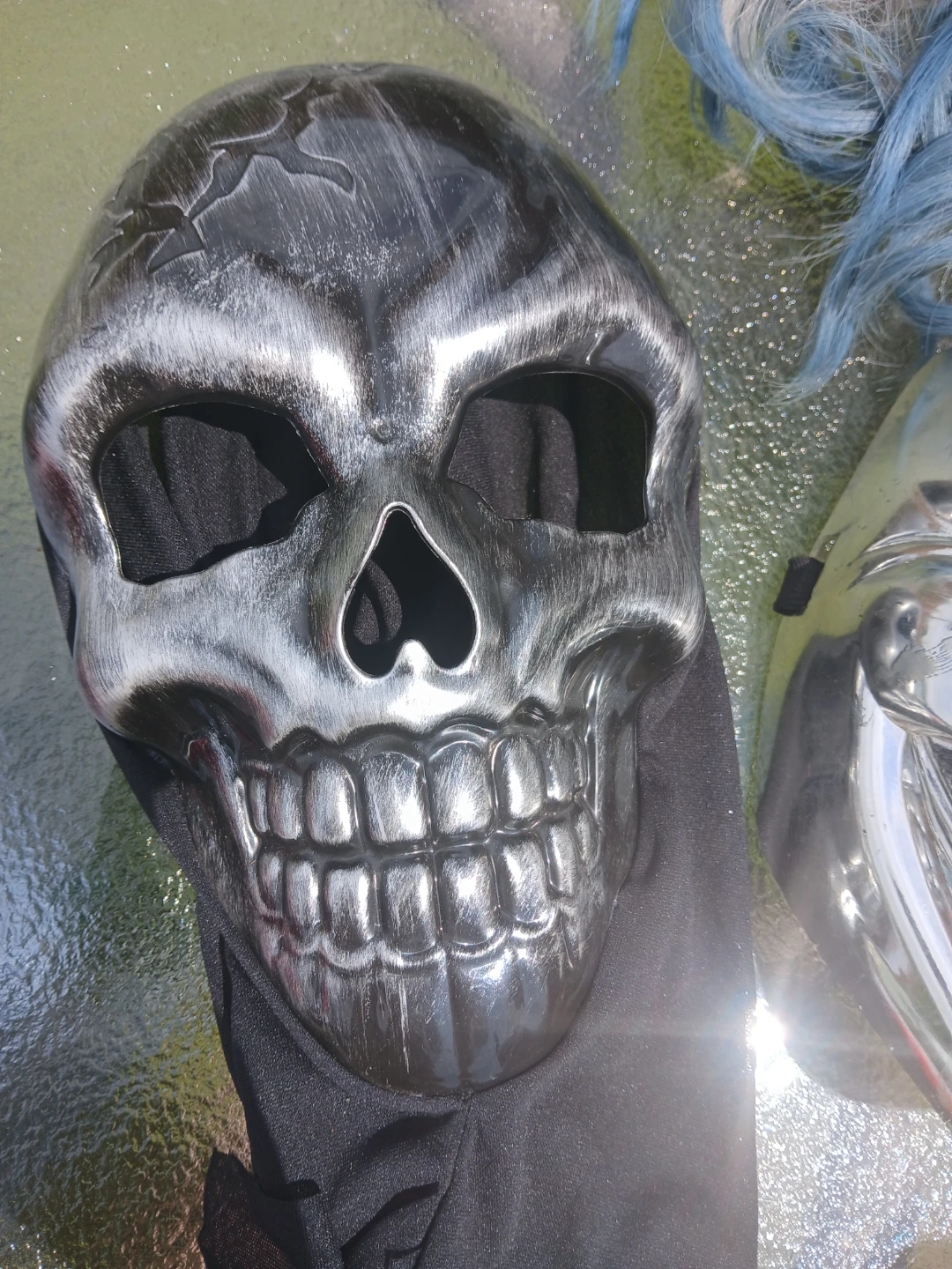 Assorted Halloween Masks and Wig - photo 2