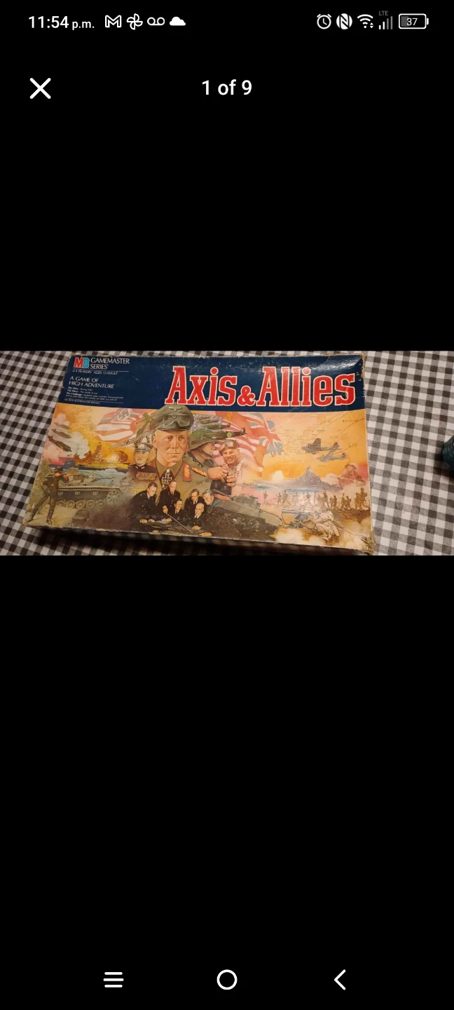 Axis & Allies Board Game