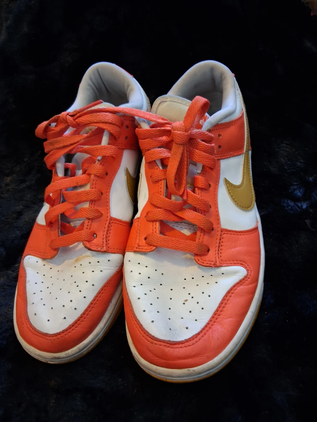 Nike Dunk Low "Syracuse" Orange White Gold - photo 2