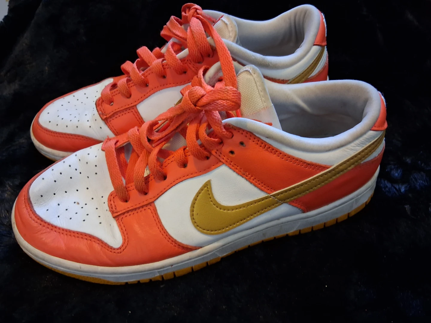 Nike Dunk Low "Syracuse" Orange White Gold - photo 3