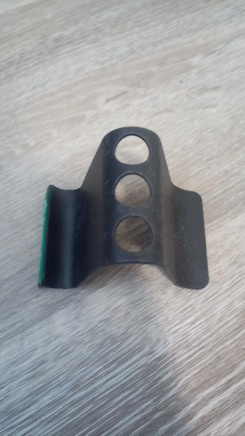 Black Bicycle Reflector Mount