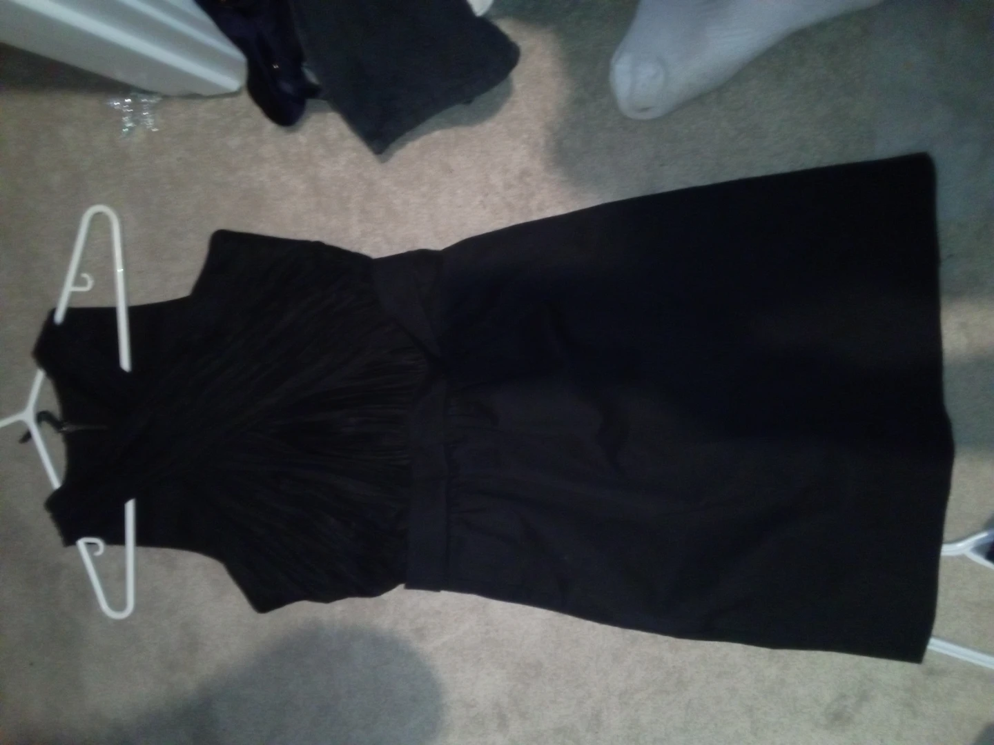 Armani Exchange Black Sleeveless Dress Size S